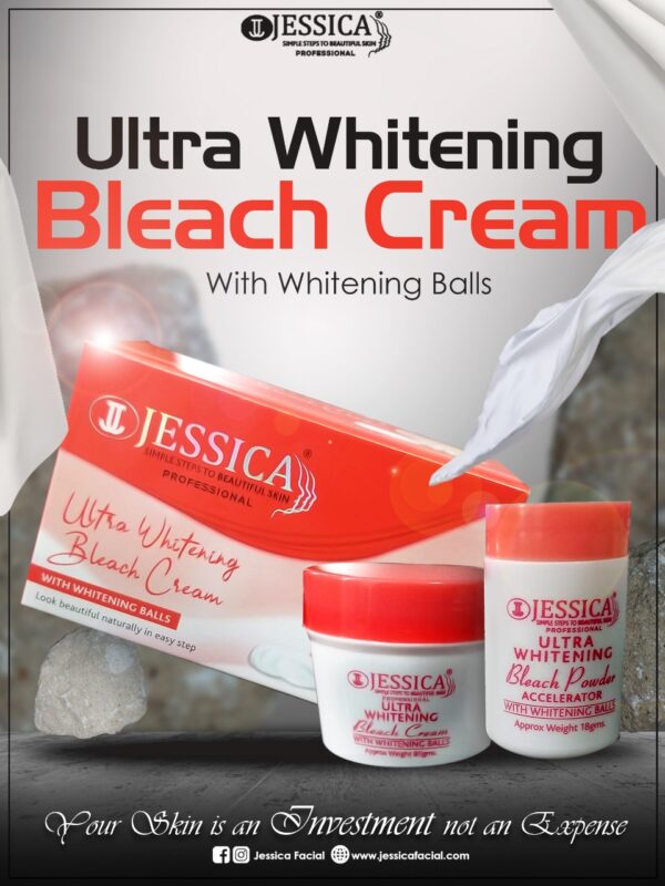 Jessica – Ultra Whitening Bleach Cream With Whitening Ball