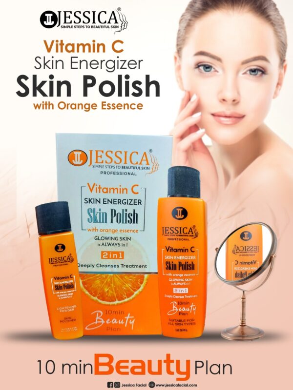 Jessica – Vitamin C Skin Energizer Skin Polish With Orange Essence – 120ml
